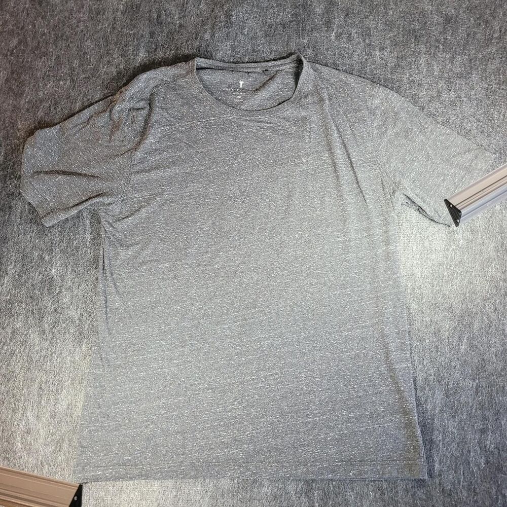 American-tall Men's Grey and Silver T-shirt